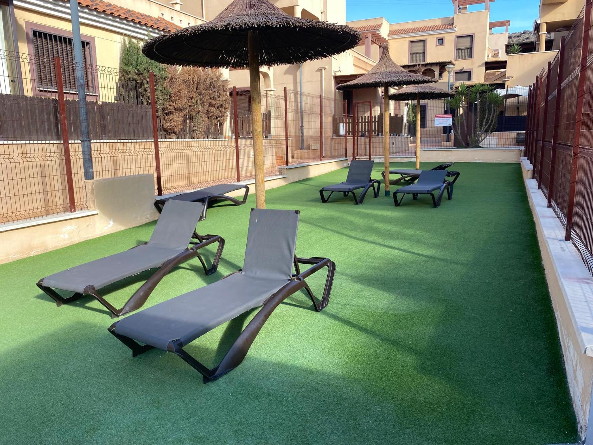 Apartamento Maria Isabel En Los Collados Golf - Aguilas Bagian luar foto